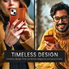 NALIA custodia flip in vera pelle per iPhone 15, custodia Anteprima dell’immagine prodotto 5