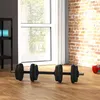 SPORTNOW 2-in-1 Hantel Set, 15 kg verstellbar Dumbbell Set Produktbild-Vorschau 2