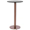 vidaXL Stół bistro rama złoty Ø45x107 cm stal nierdzewna Podgląd zdjęcia produktu 1