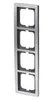 Busch-Jaeger 1724-80 Wandplatte/Schalterabdeckung Chrom Anteprima dell’immagine prodotto 4