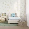 vidaXL Kinderbettgestell mit Kopfteil Creme 70 x 140 cm Produktbild-Vorschau 3