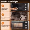 HOMCOM Mini Backofen mit Umluft, Drehspieß, 36L 90–230℃ 60 Produktbild-Vorschau 9