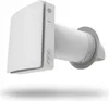 A white ventilation unit with a cylindrical duct extending from it, shown against a white background. Náhled obrázku produktu