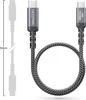 deleyCON 0,30m USB-C auf Micro USB Kabel Kurz (Ladekabel Produktbild-Vorschau 3