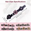 4 Stück Haarspange Mini Geflochtene Haarspangen mit Produktbild-Vorschau 7