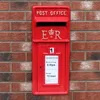 Cassetta postale in stile inglese Cassetta postale rossa Anteprima dell’immagine prodotto 4