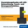 Exquisit Dunstabzugshaube 60cm, Touch-Bedienung, Produktbild-Vorschau 2
