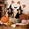Lanpn 2 Stück Herbst kürbis Kissen, Halloween Deko Kürbis Produktbild-Vorschau 6