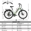 E-Bike Cityrad V1 26 Zoll Tiefeinsteiger, 522 Wh Akku, 45 Produktbild-Vorschau 13