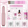 Kit per unghie in acrilico: include 3 colori di polvere Anteprima dell’immagine prodotto 2