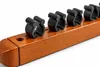 John West Billard Queue Support mural pour 6 queues marron Voir les images du produit 2