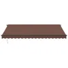 Design Markise Automatisch mit LEDs Braun 450x350 cm, Produktbild-Vorschau 4