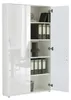 Büromöbel-Set TABOR PRO 6 in weiß / weiß Hochglanz, Produktbild-Vorschau 5