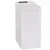 A white top-loading washing machine. Produktbild-Vorschau