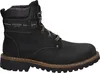 A black leather boot with laces and a thick sole, shown from the side against a white background. Voir les images du produit