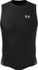 A black sleeveless fitness t-shirt with a white Under Armour logo on the chest. Anteprima dell’immagine prodotto