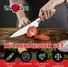 KAZUSHI Messerblock mit Messer 7-teilig, Selbstschärfender, Produktbild-Vorschau 5