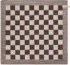 Knit Factory Küchentuch Block - Ecru/Chocolate - 50x50 cm Produktbild-Vorschau 1