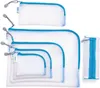 HERMA 20009 Poche universelle A5 26x20cm Bleu poche zippée Voir les images du produit 2