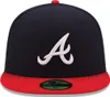 New Era 59FIFTY Cap Atlanta Braves AC Perf blue/red 7 1/8 Produktbild-Vorschau 3