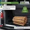 Holzpfad ausrollbar 250x43x2 cm rustikales Tannenholz Produktbild-Vorschau 7