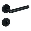 Gavroche Edelstahl Türgriffe Schwarz Matt Set WC/Bad Produktbild-Vorschau 1