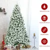 COSTWAY 225cm Künstlicher Weihnachtsbaum mit Schnee, Produktbild-Vorschau 4
