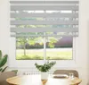 Doppelrollo Hellgrau 150x150 cm Stoffbreite 145,9 cm Produktbild-Vorschau 2