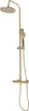 Set Doccia Con Termostato Rea Parot Brushed Gold Anteprima dell’immagine prodotto 5