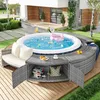 Flieks Whirlpool Umrandung Rund, Poolumdrang Produktbild-Vorschau 2
