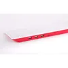 A close-up, side view of a white and red Raspberry Pi keyboard with USB ports visible. Produktbild-Vorschau