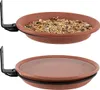 Runde Vogelfutterstation & Vogeltränke 2er Set, 21 cm, Produktbild-Vorschau 3