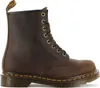 A single brown leather boot is shown against a white background. Voir les images du produit