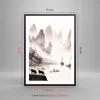 Gerahmtes Poster - Schwarzer Rahmen - Chinesisch Landschaft Produktbild-Vorschau 5