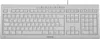 CHERRY STREAM KEYBOARD, Kabelgebundene Tastatur, hellgrau, Produktbild-Vorschau 3