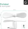 CELLONIC USB C Ventilator für Handy Smartphone Tablet: Produktbild-Vorschau 5
