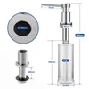CECIPA 300ML Einbau-Seifenspender – 360° drehbar, mit Produktbild-Vorschau 13