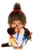 Monchhichi Puppe Künstlerin Mädchen 20cm - kreatives Produktbild-Vorschau 2