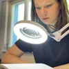 Kosmetická lampa s lupou - bílá Izoxis 23894 Náhled obrázku produktu 15