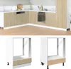 vidaXL Herdumbauschrank Sonoma-Eiche 60x46x81,5 cm Produktbild-Vorschau 2