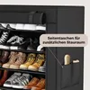 Szafka na buty z 9 poziomami, schowek na buty z włókniny, Podgląd zdjęcia produktu 2
