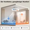 Deckenventilator mit Beleuchtung, LED 3CCT, RGB, dimmbar, Produktbild-Vorschau 3