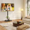 5Rcom TV-Ständer mit Rollen und Holzablage Geeignet für Produktbild-Vorschau 9