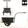 MONZANA Remorque de vélo cuve 90L amovible Voir les images du produit 6