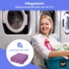 Frottee Spannbettlaken mit Gummizug 200x220 cm Violett – Produktbild-Vorschau 6
