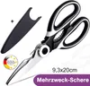 Küchenschere Mehrzweckschere Geflügelschere Schere Öffner Produktbild-Vorschau 1