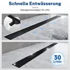SONNI 60 cm podlahový odtok s plochými sprchovými žľabmi, Náhľad obrázku produktu 3