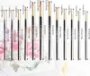 12 Stück Künstlerpinsel Pinsel Set Modellbau Pinsels für Produktbild-Vorschau 2