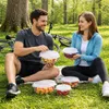 Sada 6 ks strečových viečok – Opätovne použiteľné viečka na Náhľad obrázku produktu 2