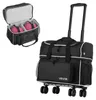 VEVOR Bowlingballtasche, 2-Ball-Doppelroller-Bowlingtasche Produktbild-Vorschau 1